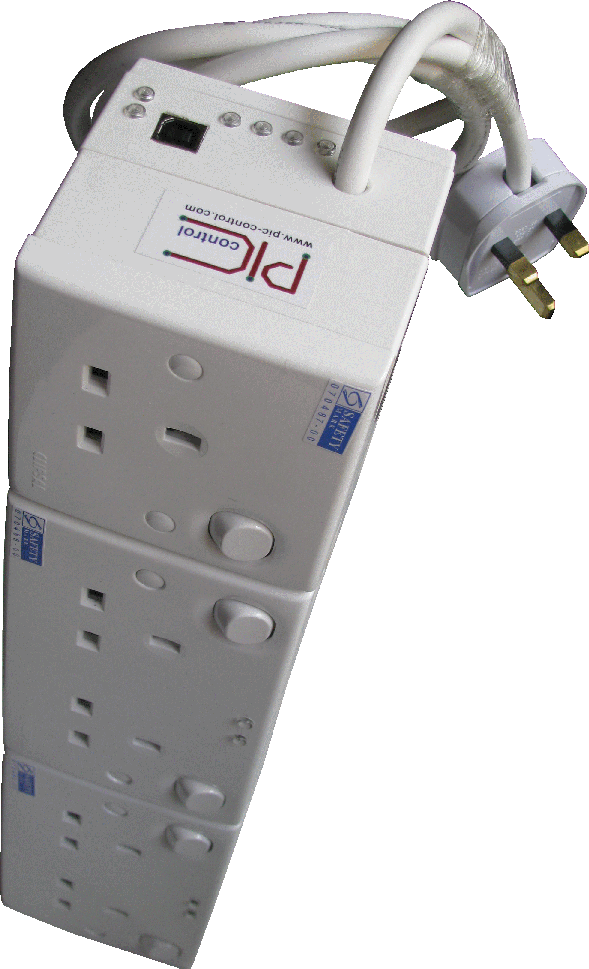 USB controlled AC power socket