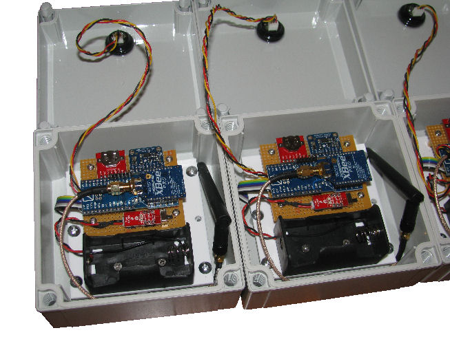 Prototype box build for electronic sensor circuit board