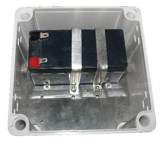 Standard enclosure box build for mobile battery.