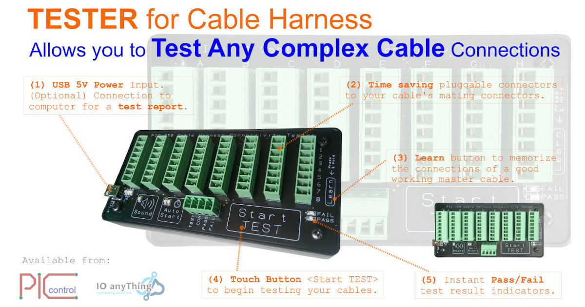 Features of Cable Harness Tester