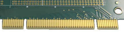 Card Edge PCB board connection pins