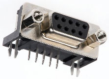 D-Sub socket female 9 pins