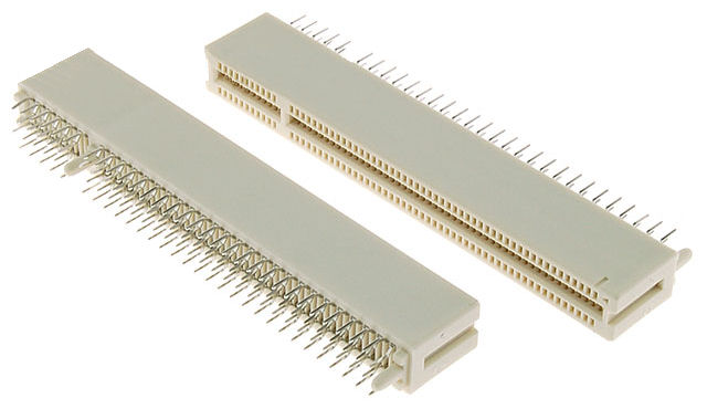 PCI connector pins (PCB mount card edge connectors)