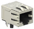 RJ45 socket for Ethernet cable