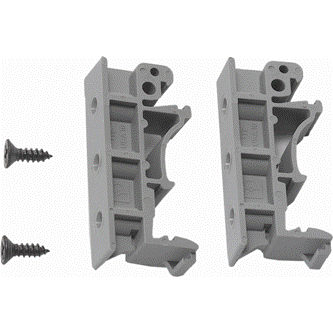 DIN rail mounting bracket