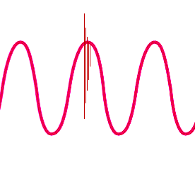 Electrical noise due to switch on the power line.