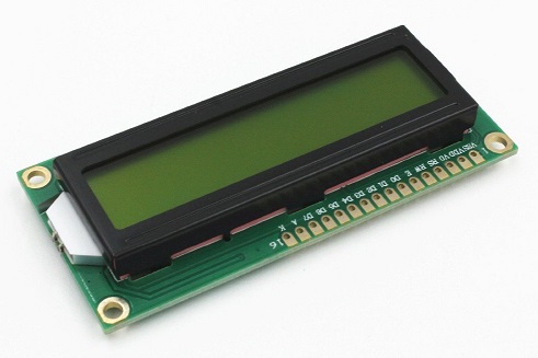 16x2 Alphanumeric LCD Display