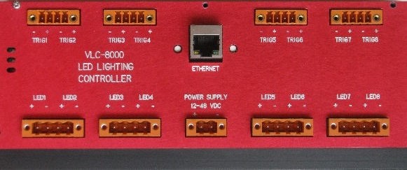VLC-8000 pulsed light controller features