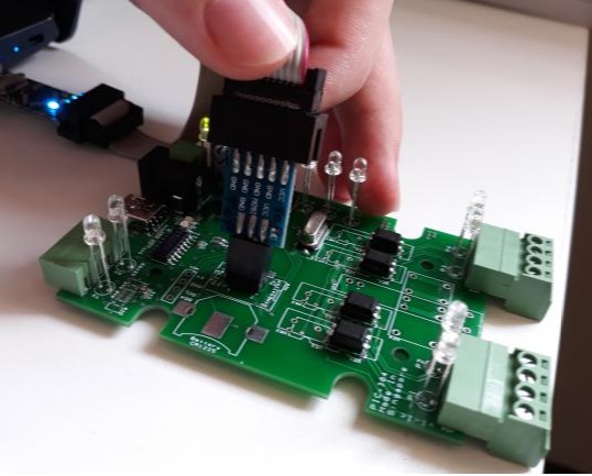 Connecting programmer to Arduino ICSP programming header