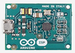 Arduino ISP programming tool.