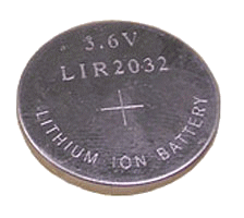 2032 Coin Rechargeable Battery