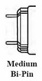 medium bi-pin