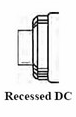 recessed dc