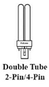 Double Tube 2-Pin/4-Pin