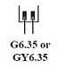 G6.35 or GY6.35