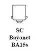 SC Bayonet BA15s