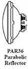 PAR36 Parabolic Reflector