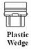 Plastic Wedge