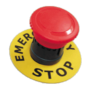 Emergency stop push switch