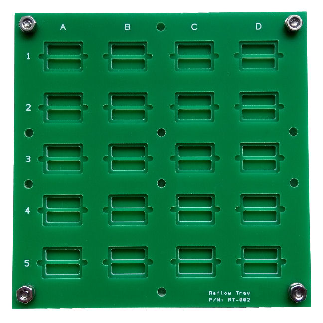 RT-002 Reflow Tray for testing IC chip