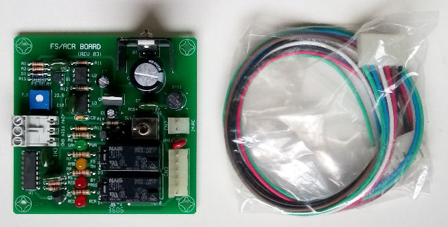 Flow Switch & Auto Change-Over Relay Board with cable connector