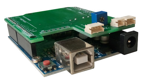 Arduino attachment PCB design and fabrication