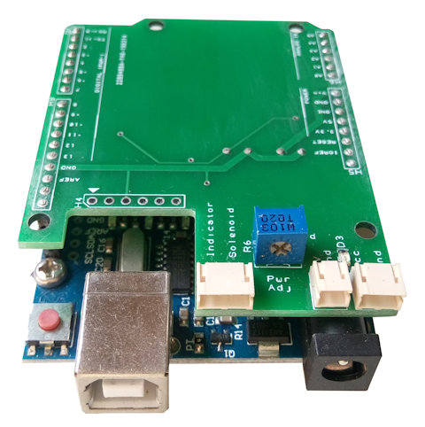 Shield hat circuit design for Arduino board kit