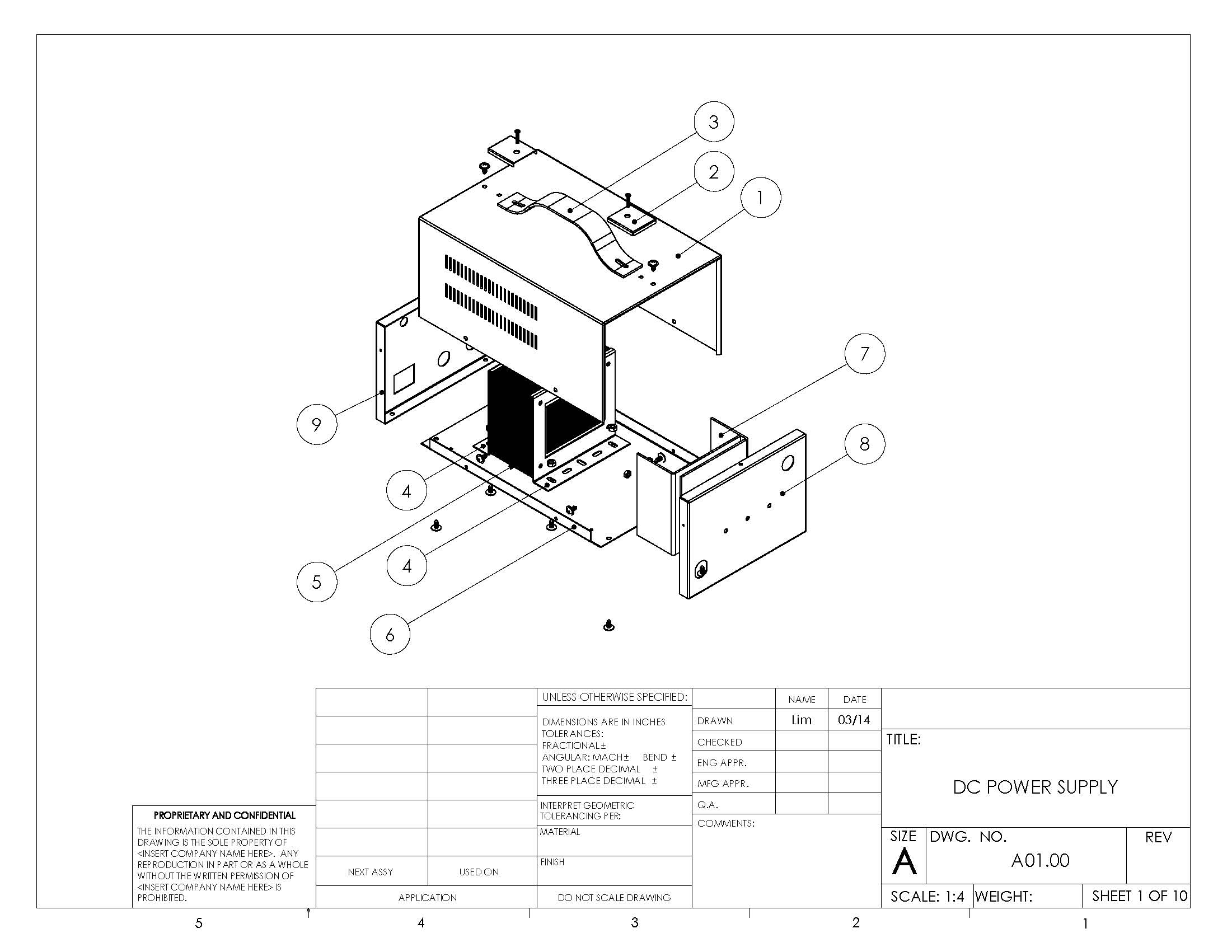 mechanical design illustration