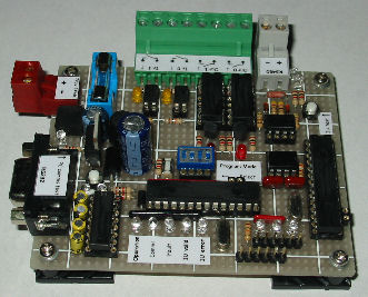 Vehicle loop sensor and barrier control circuit board prototype