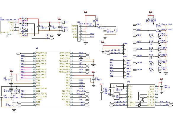 Schematic capture for electronic prototype design