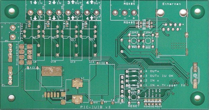 Fabricated PCB Board PIC-IUIB