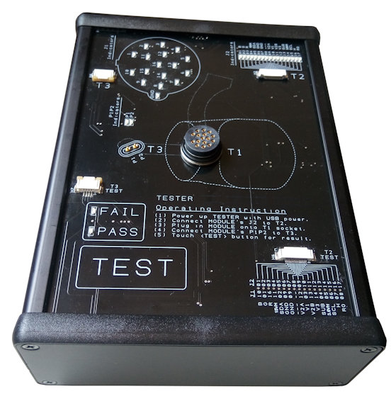Tester jig for product circuit module