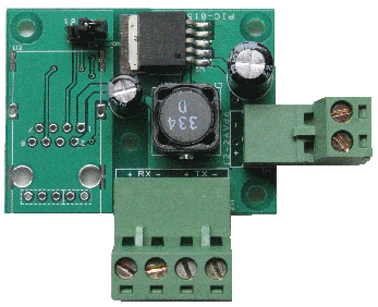RS485/RS422 to Ethernet converter [PIC-015]
