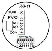 Connection Pin Out (Rain Sensor)