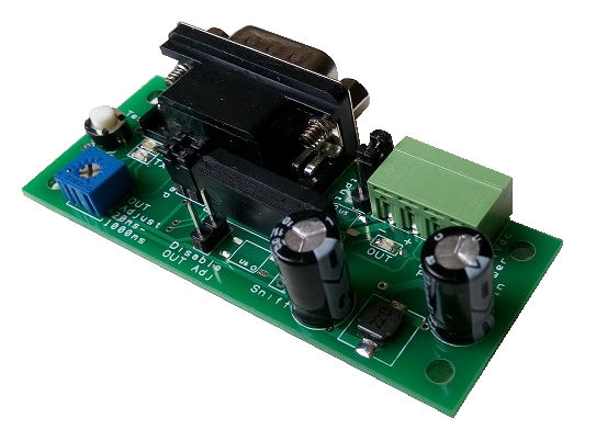 pulse trigger switched control by RS232
